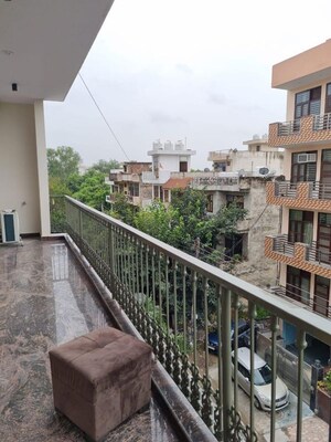 Balcony in 3 BHK Builder Floor at Choma – for Rent