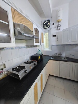 Kitchen in 2 BHK Builder Floor at Greater Kailash ii – for Rent