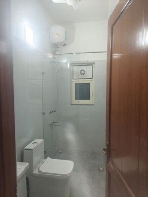 Bathroom in 2 BHK Builder Floor at Greater Kailash ii – for Rent
