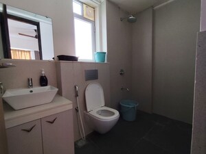 Bathroom in 2 BHK Apartment at Piramal  Vaikunth Cluster 4, Balkum Pada – for Rent
