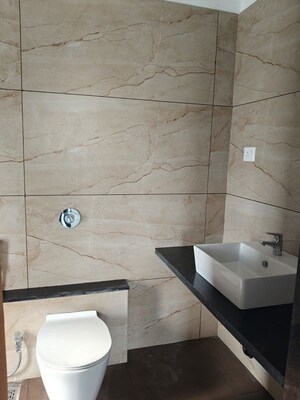 Bathroom in 3 BHK Apartment at Kamgar Putala Vasahat – for Sale