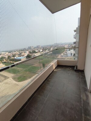 Balcony in 3 BHK Apartment at Skyline Park, Vip Road – for Rent