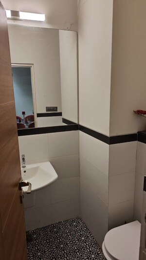 Bathroom in 3 BHK Apartment at Sushma Valencia, International Airport Road – for Rent