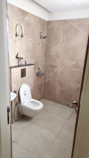Bathroom in 3 BHK Apartment at Sushma Valencia, International Airport Road – for Rent
