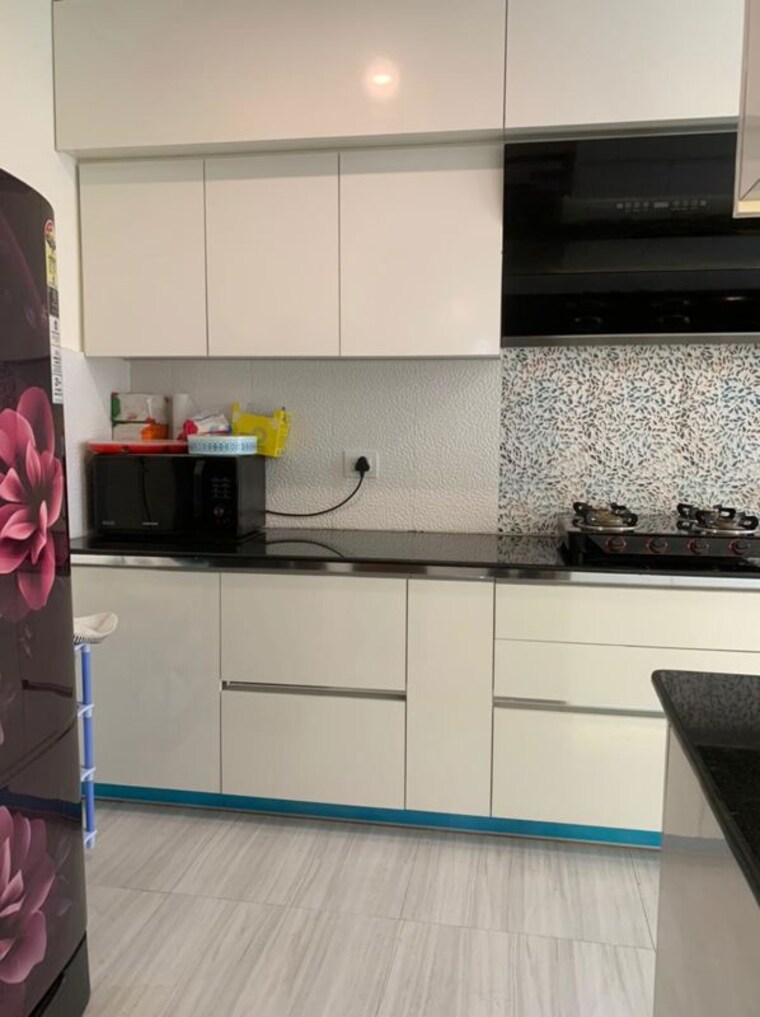 Kitchen, sushma-valencia 3 Bedroom 1800 Sq.Ft. Apartment In International Airport Road Zirakpur 10426423