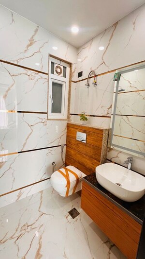 Bathroom in 3 BHK Builder Floor at Anant Raj Ashok Estate, Sector 63a – for Sale