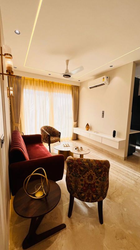 Living Room, anant-raj-ashok-estate 3 Bedroom 180 Sq.Ft. Builder Floor In Sector 63a Gurgaon 10426443