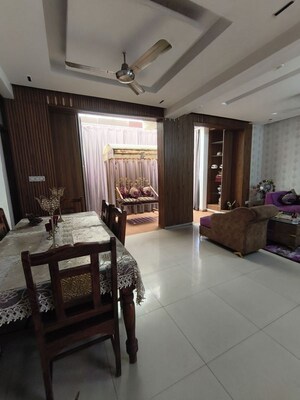 Living Room in 4 BHK Apartment at Sushma Elite Cross, Dhakoli – for Rent