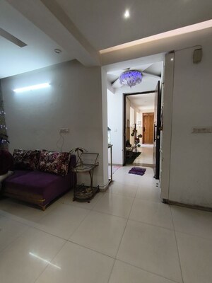Living Room in 4 BHK Apartment at Sushma Elite Cross, Dhakoli – for Rent