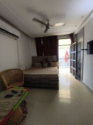 Living Room in 4 BHK Apartment at Sushma Elite Cross, Dhakoli – for Rent