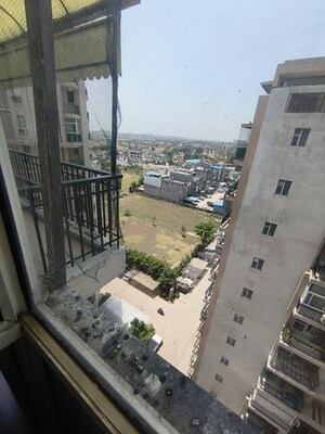 Balcony in 4 BHK Apartment at Sushma Elite Cross, Dhakoli – for Rent