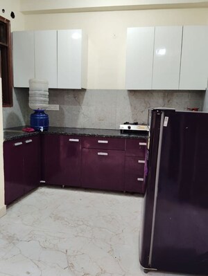 Kitchen in 2 BHK Builder Floor at Freedom Fighters Enclave – for Rent