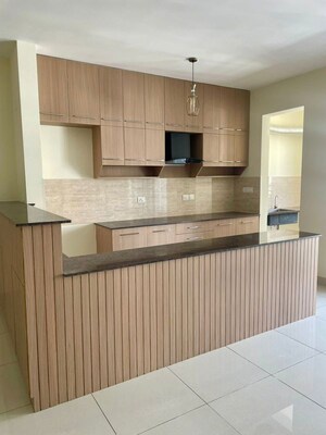 Kitchen in 3 BHK Apartment at Puravankara Purva Zenium, Hosahalli – for Rent