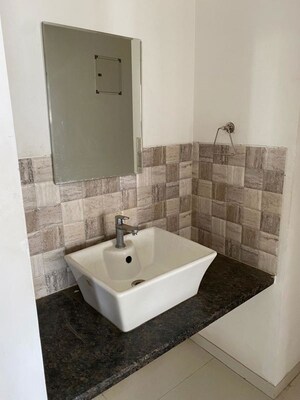 Bathroom in 3 BHK Apartment at Kunal Aspiree, Balewadi – for Rent