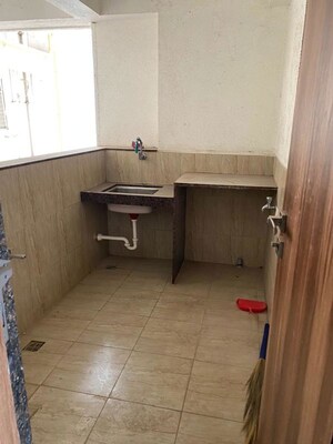Bathroom in 3 BHK Apartment at Kunal Aspiree, Balewadi – for Rent