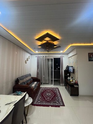 Living Room in 2 BHK Apartment at Sukhwani Hermosa Casa, Mundhwa – for Rent