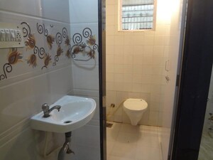 Bathroom in 2 BHK Independent House at Ashwamegh Nagar – for Rent