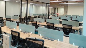 Team Area in  Office Space at 215 Atrium, Andheri East – for Rent