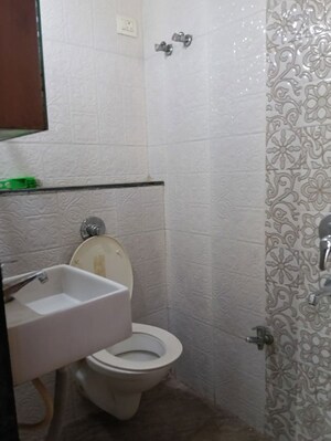 Bathroom in 2 BHK Apartment at Sai Rama The Suits, Kharghar – for Rent