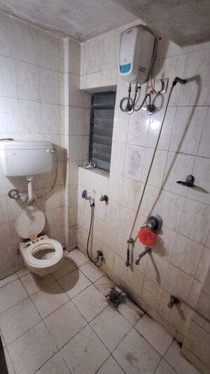 Bathroom in 2 BHK Apartment at Everest Gardens CHS, Ghatkopar East – for Rent