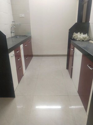 Kitchen in 2 BHK Apartment at Galaxy Carina, Kharghar – for Rent