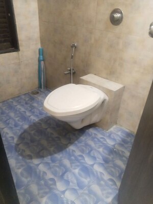 Bathroom in 2 BHK Apartment at Galaxy Carina, Kharghar – for Rent