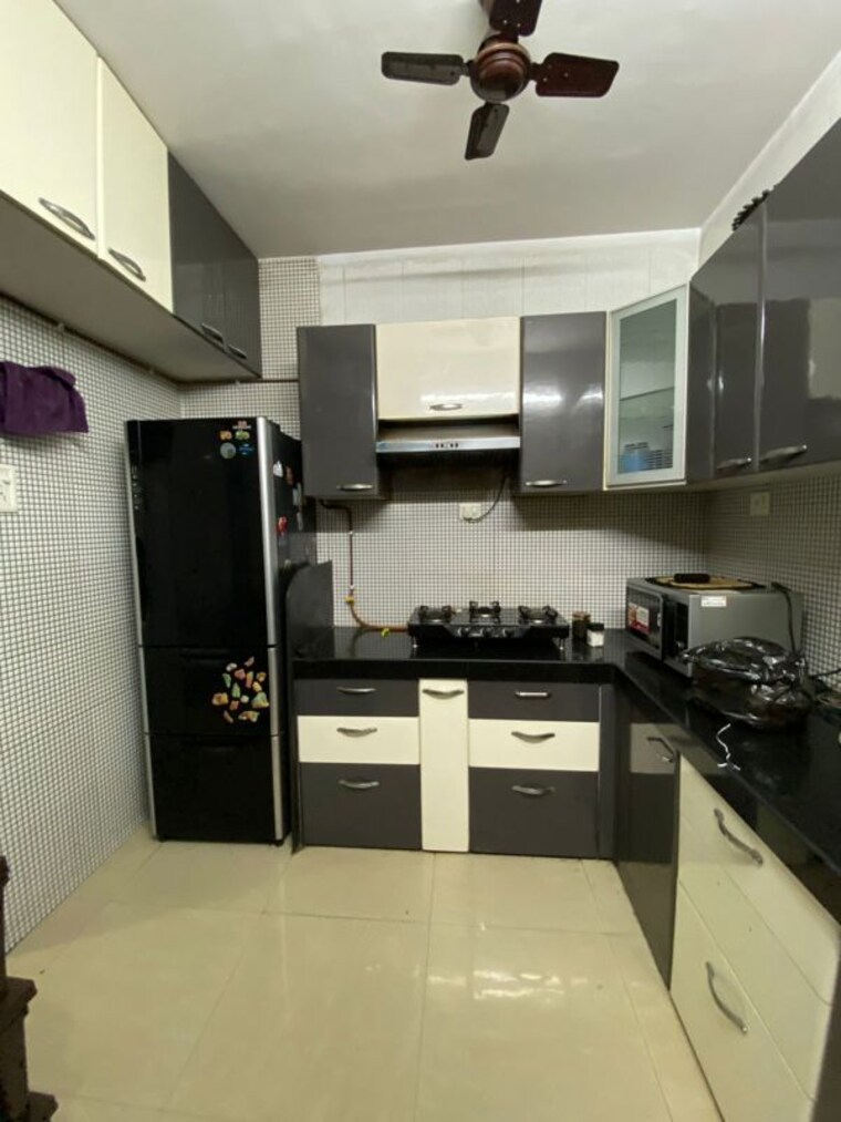 Kitchen, proviso-complex 3 Bedroom 1500 Sq.Ft. Apartment In Kharghar Navi Mumbai 10426718
