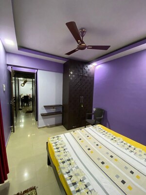 Bedroom in 3 BHK Apartment at Proviso Complex, Kharghar – for Rent