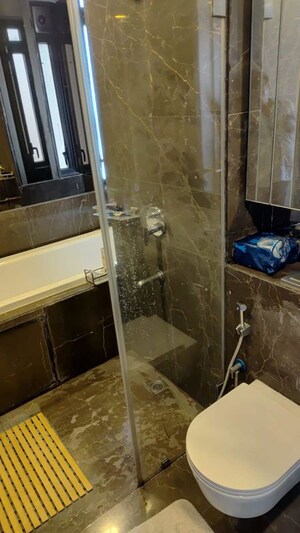 Attached Bathroom in 3 BHK Apartment at Lodha The World Towers World One Tier 2, Worli – for Sale
