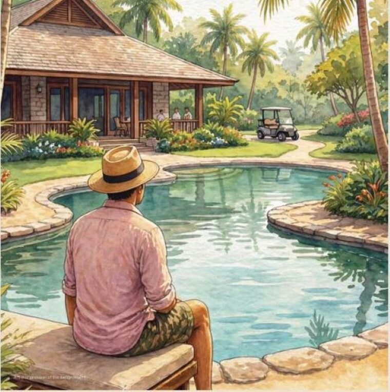 Garden, samali 4 Bedroom 20000 Sq.Ft. Villa In Samali Kolkata 10426757