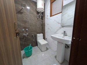 Bathroom in 2 BHK Builder Floor at Saket – for Rent