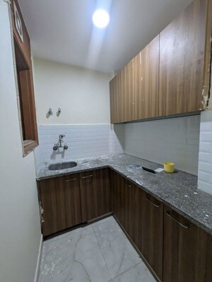 Kitchen in 2 BHK Builder Floor at Saket – for Rent