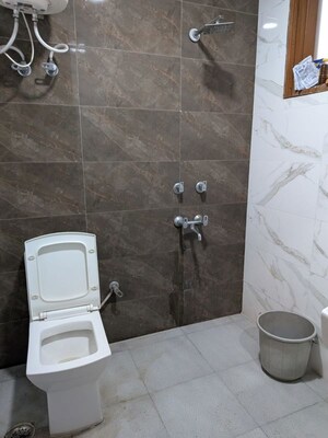 Bathroom in 2 BHK Builder Floor at Saket – for Rent