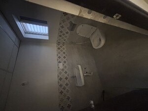 Bathroom in 3 BHK Apartment at Praneeth Pranav Solitaire, Bachupally – for Rent