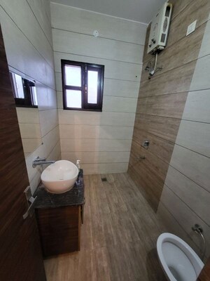 Bathroom in 2 BHK Builder Floor at Aerocity – for Rent