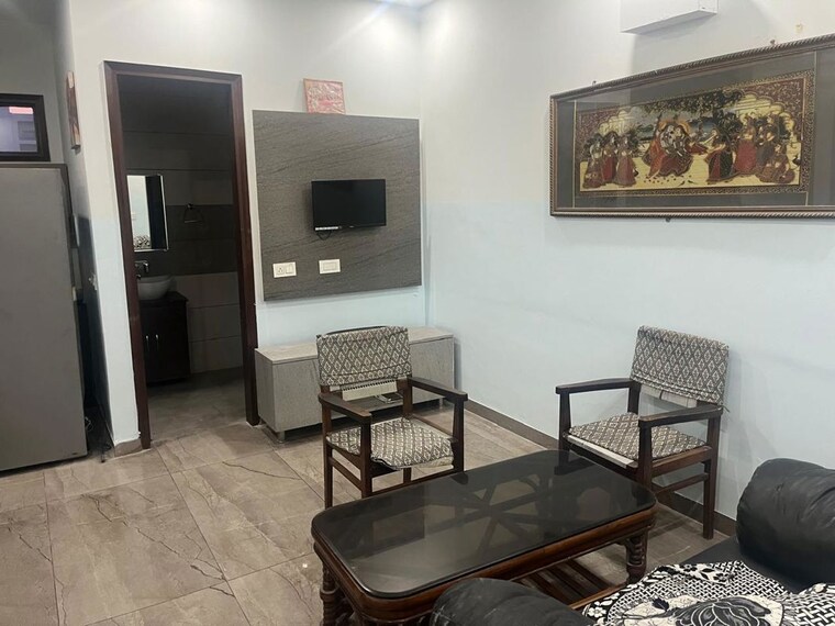 Living Room, aerocity 2 Bedroom 250 Sq.Ft. Builder Floor In Aerocity Mohali 10426790