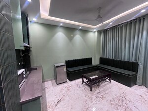 Living Room in 1 BHK Builder Floor at Dlf Cyber City – for Rent