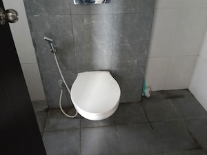 Bathroom in 2 BHK Apartment at Shapoorji Pallonji Joyville Hinjewadi, Hinjewadi – for Rent