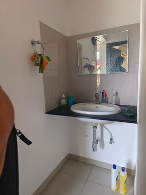 Bathroom in 2 BHK Apartment at Kolte Downtown Beryl, Kharadi – for Rent