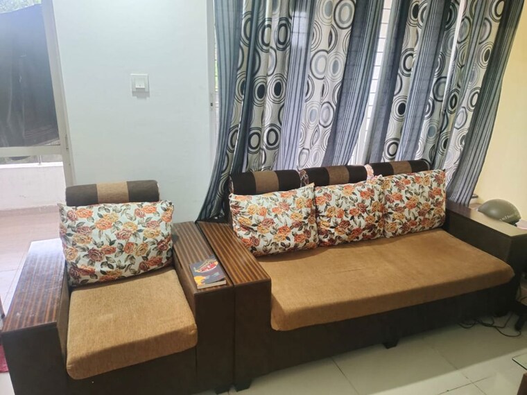 Living Room, kolte-downtown-beryl 2 Bedroom 950 Sq.Ft. Apartment In Kharadi Pune 10426512