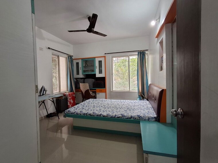 Bedroom, runwal-seagull 3 Bedroom 1600 Sq.Ft. Apartment In Hadapsar Pune 10426864