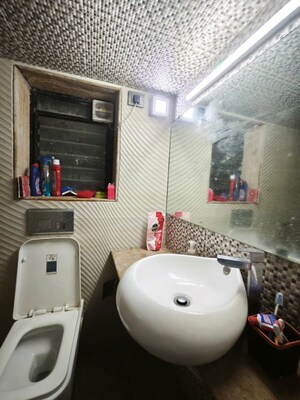 Bathroom in 1 BHK Apartment at Dadar West – for Rent