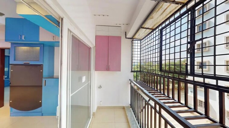 Balcony, alpine-fiesta 2 Bedroom 1025 Sq.Ft. Apartment In Whitefield Bangalore 10426881