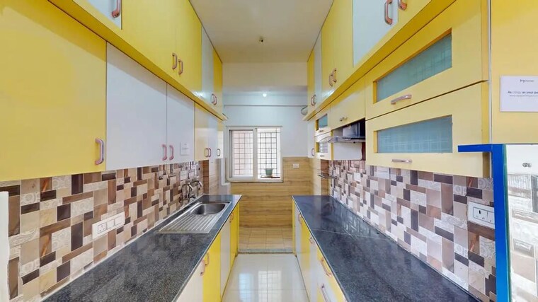 Kitchen, alpine-fiesta 2 Bedroom 1025 Sq.Ft. Apartment In Whitefield Bangalore 10426881