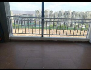 Balcony in 2 BHK Apartment at Goel Sai Ganga, Undri – for Rent