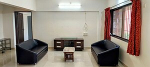 Living Room in 2 BHK Builder Floor at Kumar Atman, Baner – for Rent