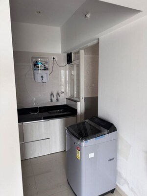 Kitchen in 2 BHK Builder Floor at Mohan Lexuz, Baner – for Rent