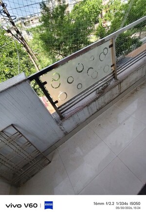 Balcony in 2 BHK Builder Floor at AJS Heights, Indrapuram – for Rent