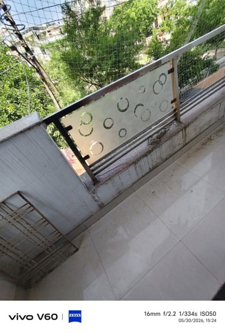Balcony, ajs-heights 2 Bedroom 950 Sq.Ft. Builder Floor In Indrapuram Ghaziabad 10427011