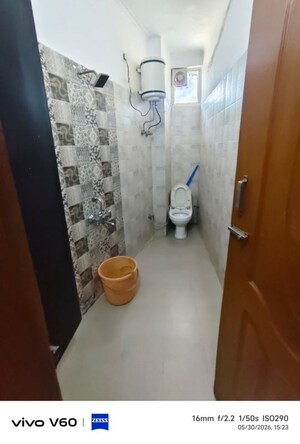 Bathroom in 2 BHK Builder Floor at AJS Heights, Indrapuram – for Rent
